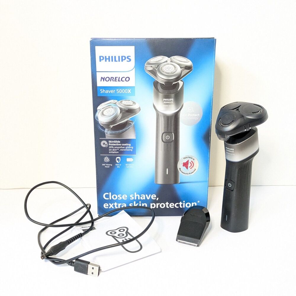Philips Norelco Shaver 5000X Rechargeable Dry Shower Proof